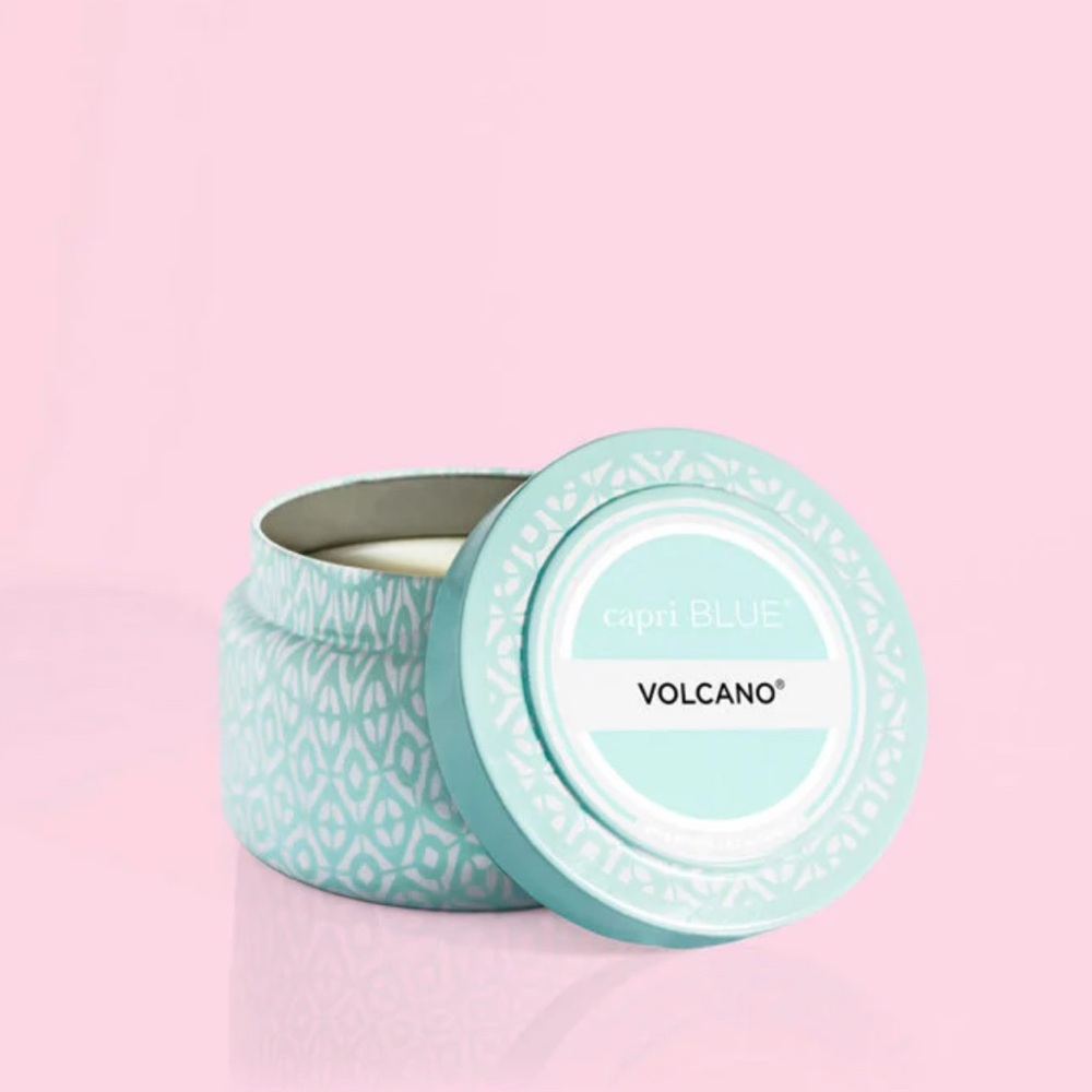 capri BLUE Volcano 8.5oz travel tin